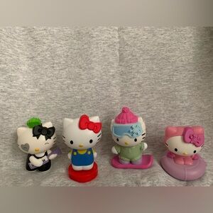 Hello Kitty Vintage Happy Meal Toys Set of 4